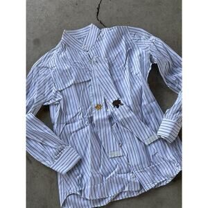 Essex English Show Shirt Women’s 38 Striped Horse Riding Equestrian Equine